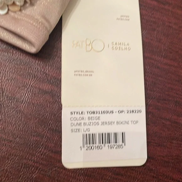 PatBO x Camila Coelho dune Buzios Jersey Bikini - Picture 9 of 14